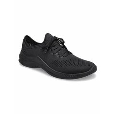 Кроссовки Crocs, полнота F (EU)/ на среднюю стопу, размер M7, черный