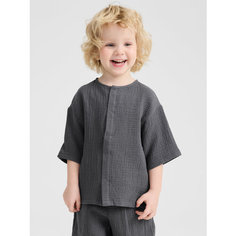 Рубашка Happy Baby, размер 92-98, dark grey