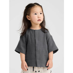 Рубашка Happy Baby, размер 68-74, dark grey