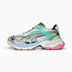 Кроссовки PUMA Velophasis Phased, полнота F (EU)/ на среднюю стопу, размер 40 EU, бирюзовый