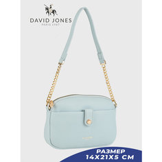Сумка кросс-боди DAVID JONES, голубой