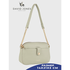 Сумка кросс-боди DAVID JONES, светло-зеленый