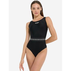 Купальник Kappa Authentic Womens Swimsuit, размер 44, черный