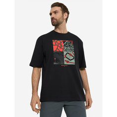 Футболка Northland Professional Mens travel LS T-shirt, размер 44/46, черный