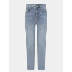 Джинсы бойфренды Alessandro Manzoni Jeans, размер 44, cиний