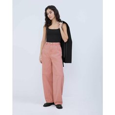 Джинсы широкие Gloria Jeans, размер 36/158, розовый