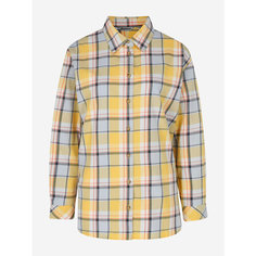 Рубашка OUTVENTURE Travel Womens Long Sleeve Shirt, размер 54/56, желтый