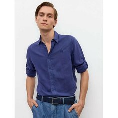 Рубашка JUST CLOTHES, размер 58, cиний
