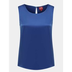 Блуза JUST CLOTHES, размер 40, cиний