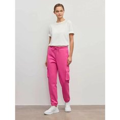 Брюки спортивные JUST CLOTHES, размер XL, фуксия