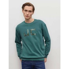 Толстовка JUST CLOTHES, размер 58, , зелёный