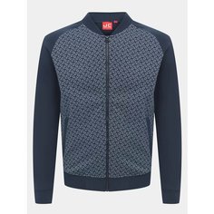 Толстовка JUST CLOTHES, размер 50, , темно-синий