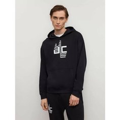 Худи JUST CLOTHES, размер 52, , черный