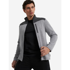 Джемпер OUTVENTURE Men’s Fleece jumper full zip, размер 52, , серый