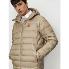 Куртка JUST CLOTHES, размер 56, бежевый