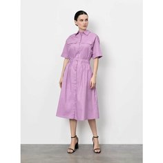 Платье JUST CLOTHES, размер 38, пурпурный