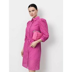 Платье JUST CLOTHES, размер 48, фуксия