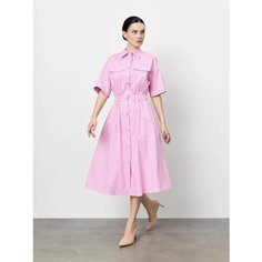 Платье JUST CLOTHES, размер 42, розовый