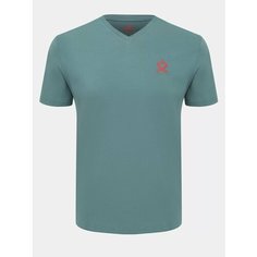 Футболка JUST CLOTHES, размер S, зелёный