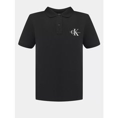 Поло Calvin Klein Jeans, размер XL, черный