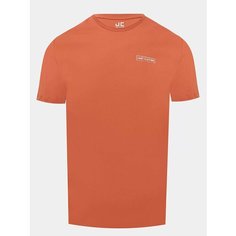 Футболка JUST CLOTHES, размер XXL, терракотовый