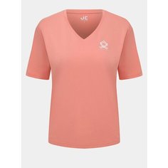 Футболка JUST CLOTHES, размер M, коралловый