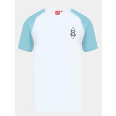 Футболка JUST CLOTHES, размер 52, белый