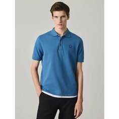 Поло JUST CLOTHES, размер S, голубой