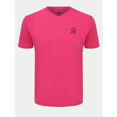 Футболка JUST CLOTHES, размер XXL, фуксия