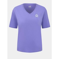 Футболка JUST CLOTHES, размер XL, фиолетовый