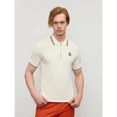 Поло JUST CLOTHES, 1 шт., размер L, молочный