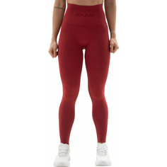 Тайтсы RANK Seamless Leggings, размер S, бордовый