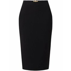 Юбка Elisabetta Franchi, размер 44 IT, черный