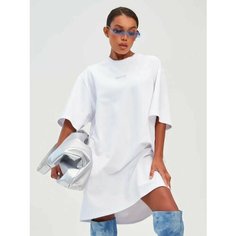 Платье sold out oversize, размер S(40-42), белый, белый
