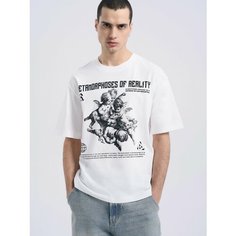 Футболка ТВОЕ, размер XXL, белый/белый
