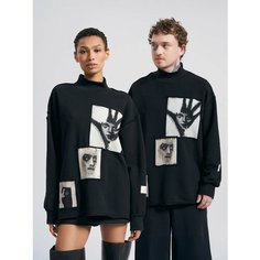 Свитшот ТВОЕ, размер XL-XXL, , черный, Черный
