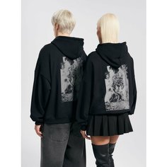 Худи ТВОЕ, размер XS, , черный, Черный