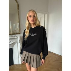 Свитшот ТВОЕ, размер XL, , черный, Черный