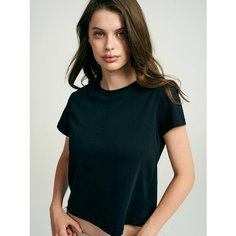 Футболка ТВОЕ, размер XS, черный/черный