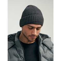 Шапка-бини ТВОЕ для мужчин, размер 58-61, темно-серый