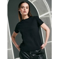 Футболка ТВОЕ Базовая, размер L, черный/черный