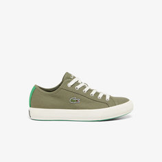 Кеды LACOSTE, размер 8 UK, хаки