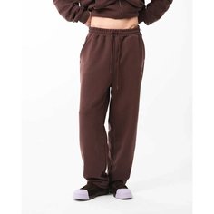 Брюки Bruler d’Amour VIRTUOSE DE LA VILLE, размер S, коричневый