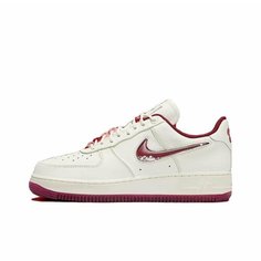 Кроссовки NIKE Air Force 1, размер EU 40, US 8,5, 25,5 см., белый