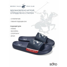 Шлёпанцы Beverly Hills Polo Club TABLE MIX, размер 45, синий