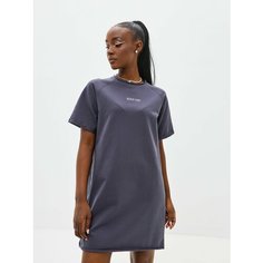 Платье sold out oversize, размер L, серый