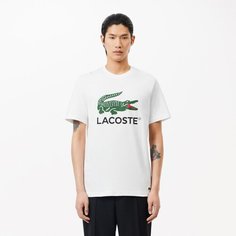 Футболка LACOSTE, размер 7, белый