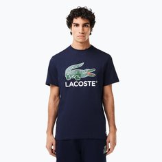 Футболка LACOSTE, размер 3, синий