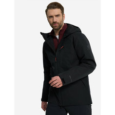 Куртка Northland Professional Mens hiking padded jacket 10/10, размер 46, черный
