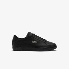 Кеды LACOSTE, размер 9,5 UK, черный